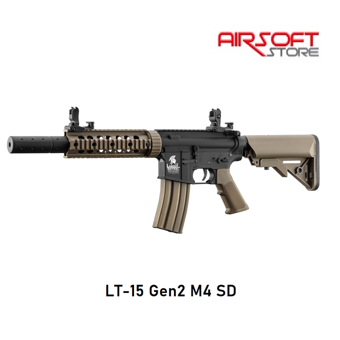 Lancer Tactical LT-15 Gen2 M4 SD dual tone