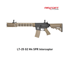 Lancer Tactical LT-25 G2 M4 SPR Interceptor BLACK TAN