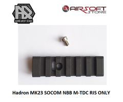 Hadron Airsoft Designs MK23 SOCOM NBB M-TDC RIS only