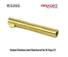 EDGE Custom Stainless Steel Outerbarrel Hi-Capa 5.1