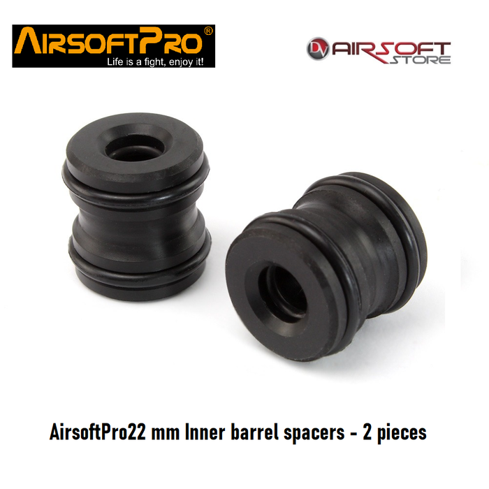 AirsoftPro 22 mm Inner barrel spacers - 2 pieces