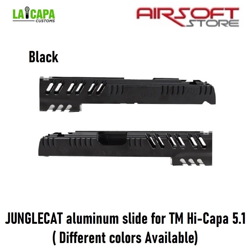 LA Capa Customs JUNGLECAT aluminum slide for TM Hi-Capa 5.1