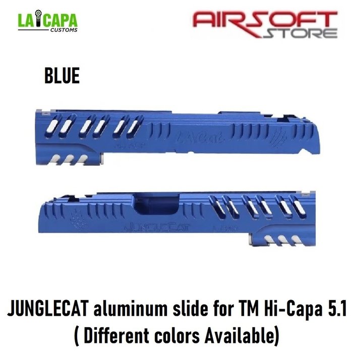 LA Capa Customs JUNGLECAT aluminum slide for TM Hi-Capa 5.1