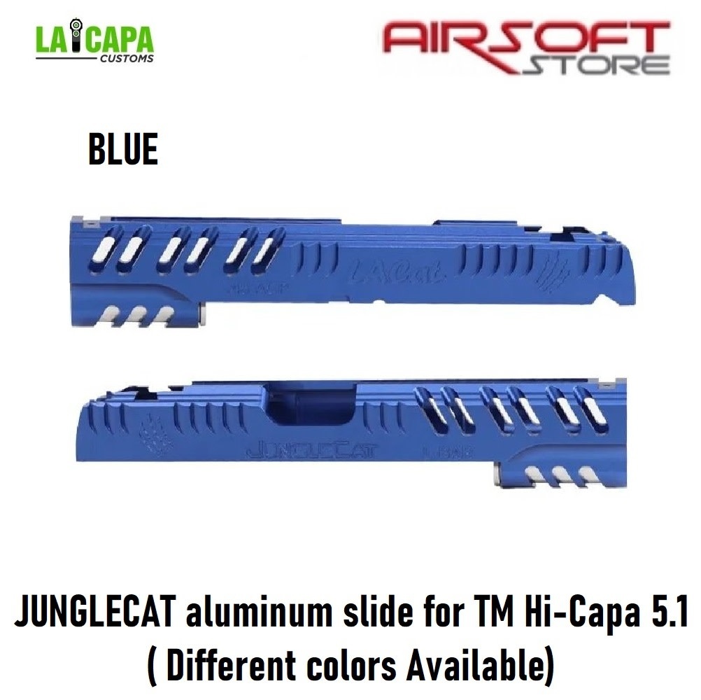LA Capa Customs JUNGLECAT aluminum slide for TM Hi-Capa 5.1