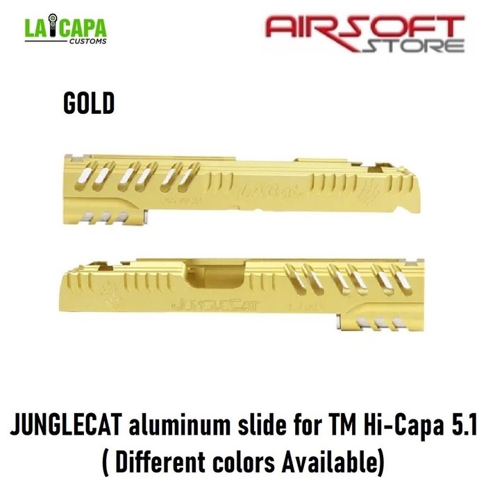 LA Capa Customs JUNGLECAT aluminum slide for TM Hi-Capa 5.1