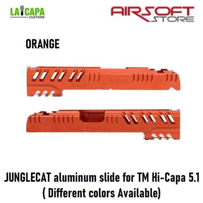LA Capa Customs JUNGLECAT aluminum slide for TM Hi-Capa 5.1