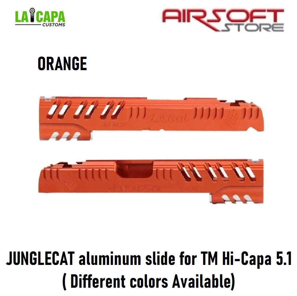 LA Capa Customs JUNGLECAT aluminum slide for TM Hi-Capa 5.1