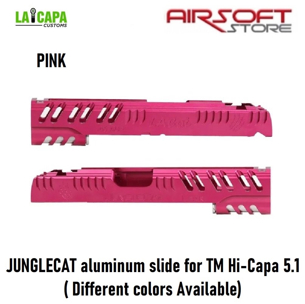 LA Capa Customs JUNGLECAT aluminum slide for TM Hi-Capa 5.1