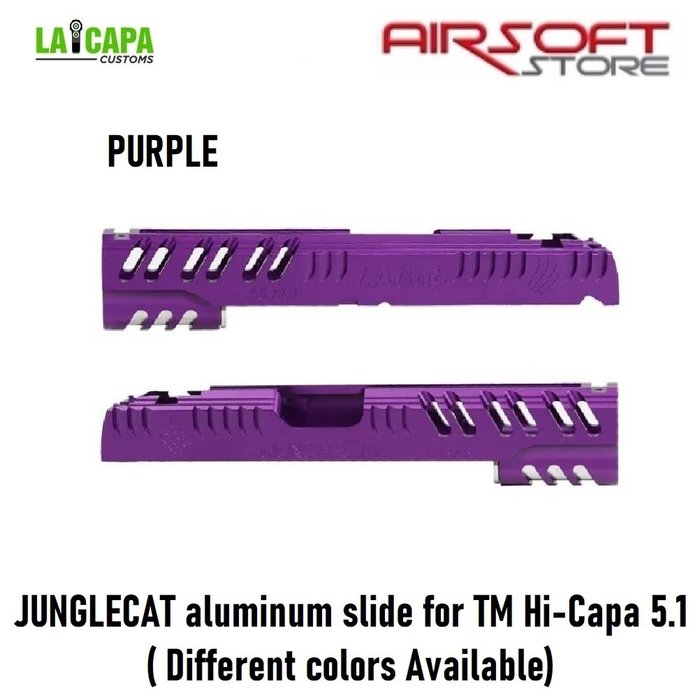 LA Capa Customs JUNGLECAT aluminum slide for TM Hi-Capa 5.1