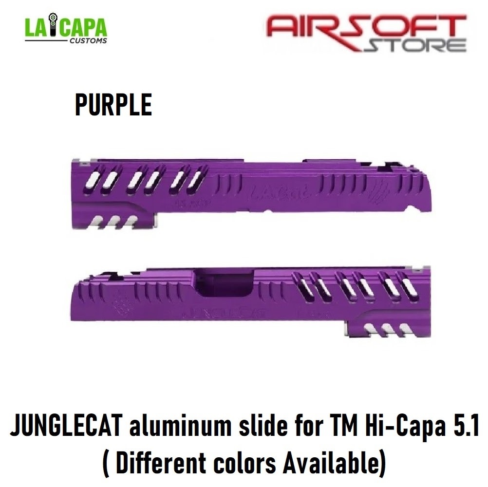 LA Capa Customs JUNGLECAT aluminum slide for TM Hi-Capa 5.1