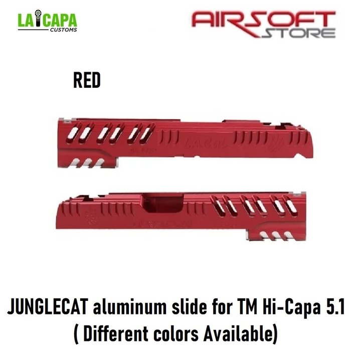 LA Capa Customs JUNGLECAT aluminum slide for TM Hi-Capa 5.1