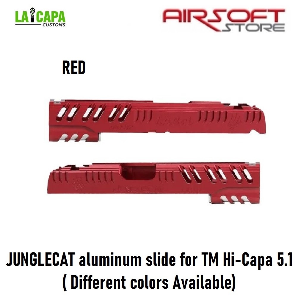 LA Capa Customs JUNGLECAT aluminum slide for TM Hi-Capa 5.1