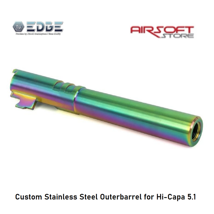EDGE Custom Stainless Steel Outerbarrel Hi-Capa 5.1