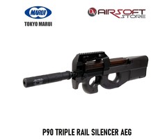 Tokyo Marui SMGP90 TRIPLE RAIL SILENCER AEG