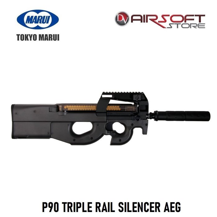 Tokyo Marui SMGP90 TRIPLE RAIL SILENCER AEG