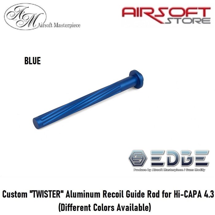 EDGE Custom "TWISTER" Aluminum Recoil Guide Rod for Hi-CAPA 4.3