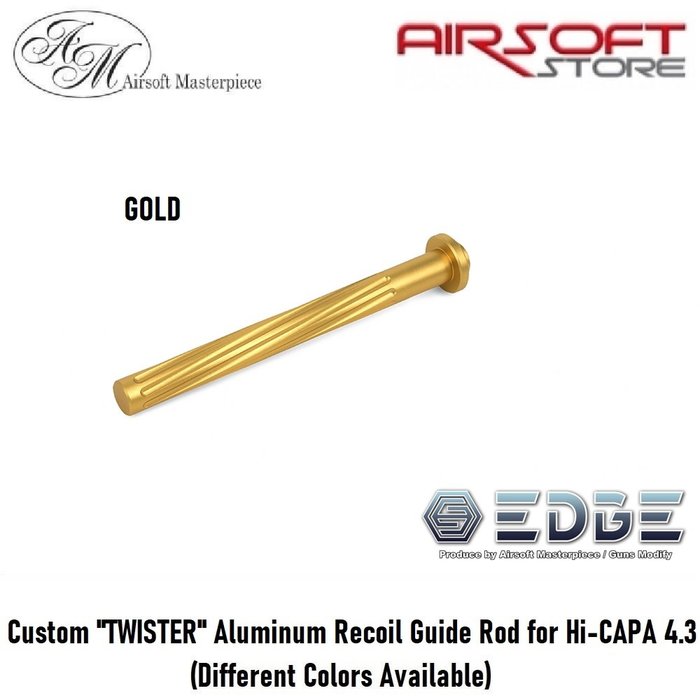EDGE Custom "TWISTER" Aluminum Recoil Guide Rod for Hi-CAPA 4.3
