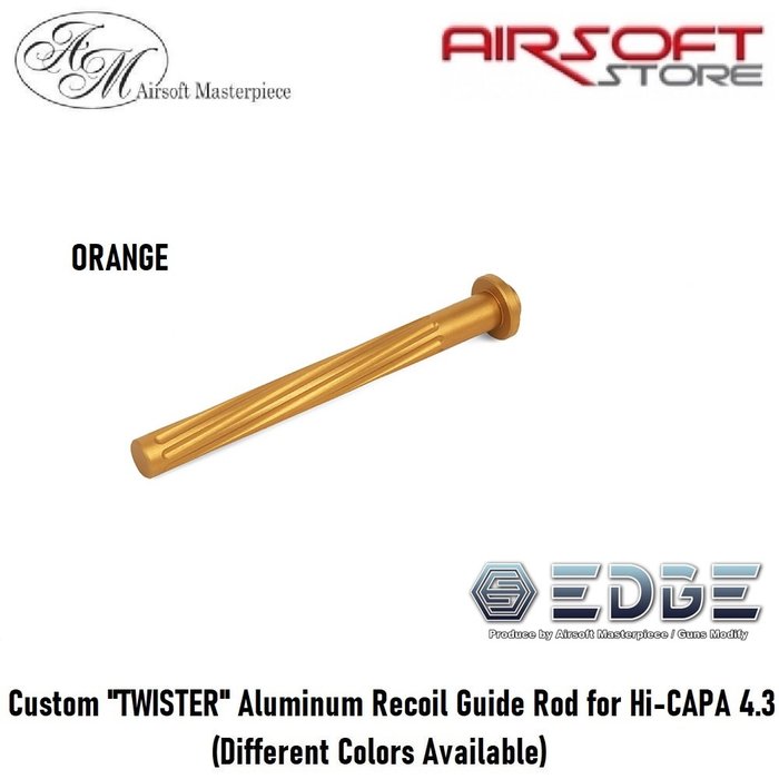 EDGE Custom "TWISTER" Aluminum Recoil Guide Rod for Hi-CAPA 4.3