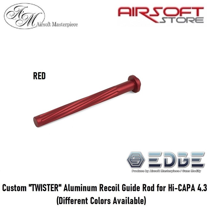 EDGE Custom "TWISTER" Aluminum Recoil Guide Rod for Hi-CAPA 4.3