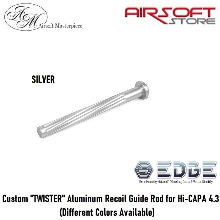 EDGE Custom "TWISTER" Aluminum Recoil Guide Rod for Hi-CAPA 4.3