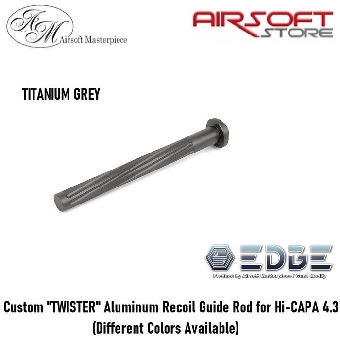 EDGE Custom "TWISTER" Aluminum Recoil Guide Rod for Hi-CAPA 4.3