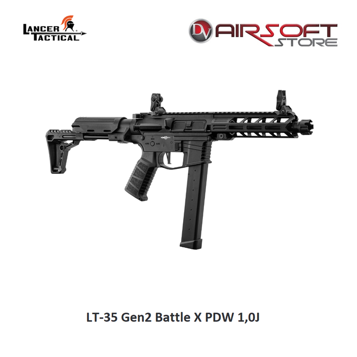 Lancer Tactical LT-35 Gen2 Battle X PDW 1,0J