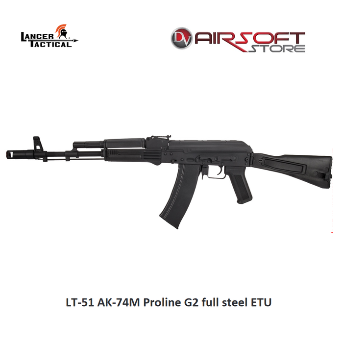 Lancer Tactical LT-51 AK-74M Proline G2 full steel ETU