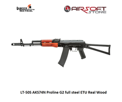 Lancer Tactical LT-50S AKS74N Proline G2 full steel ETU Real Wood