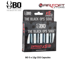 BO 5 x 12g CO2 Capsules