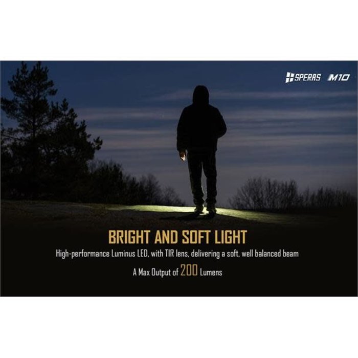 SPERAS M10 Slim EDC Flashlight