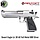 Desert Eagle L6 .50 AE Full Metal GBB Silver