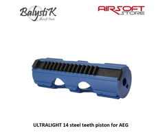 Balystik ULTRALIGHT 14 steel teeth piston for AEG