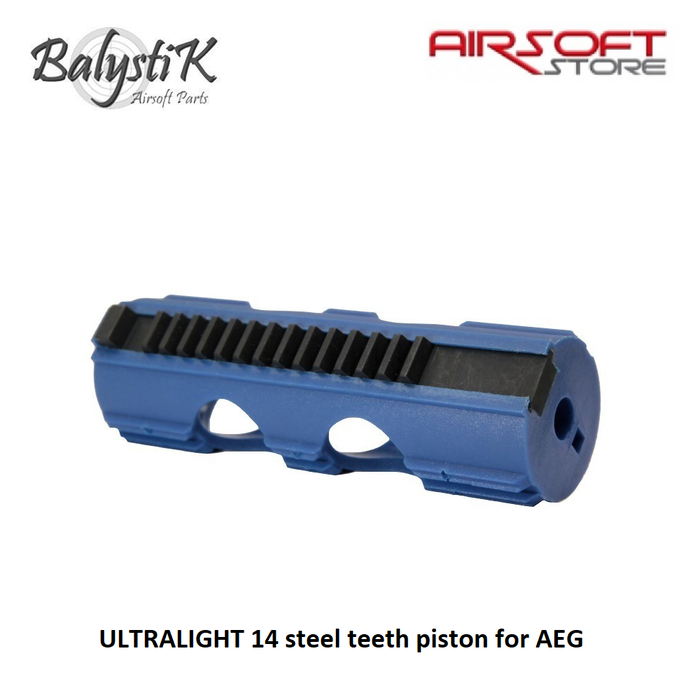 Balystik ULTRALIGHT 14 steel teeth piston for AEG