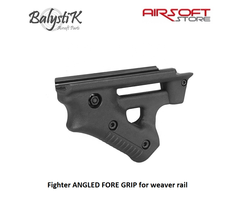 Balystik Fighter ANGLED FORE GRIP for weaver rail