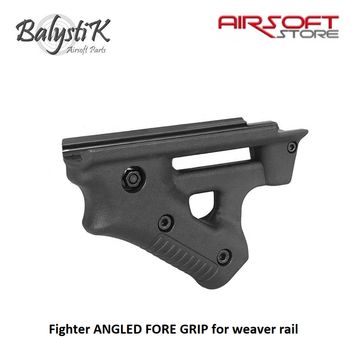 Balystik Fighter ANGLED FORE GRIP for weaver rail