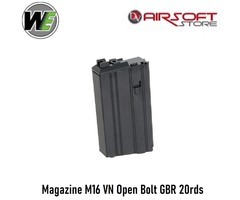 WE (Wei Tech) Magazine M16 VN Open Bolt GBR 20rds