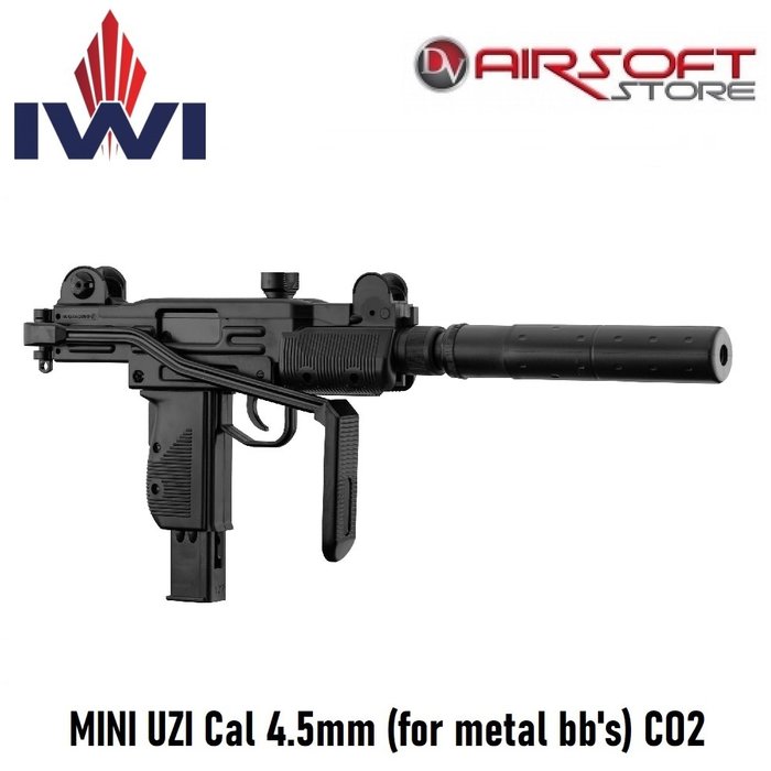 IWI MINI UZI Cal 4.5mm (for metal bb's) CO2