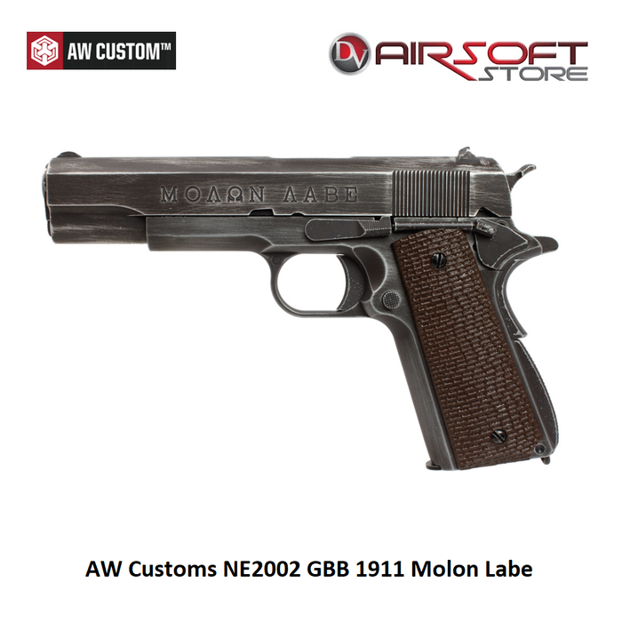 Armorer Works NE2002 GBB 1911 Molon Labe