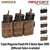 CLAWGEAR Triple Magazine Pouch M4 5.56mm Open CORE