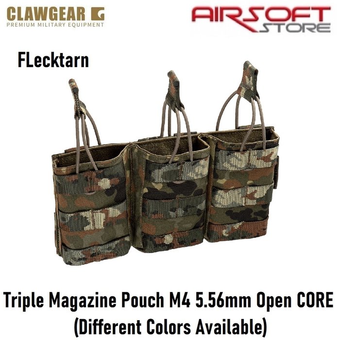CLAWGEAR Triple Magazine Pouch M4 5.56mm Open CORE