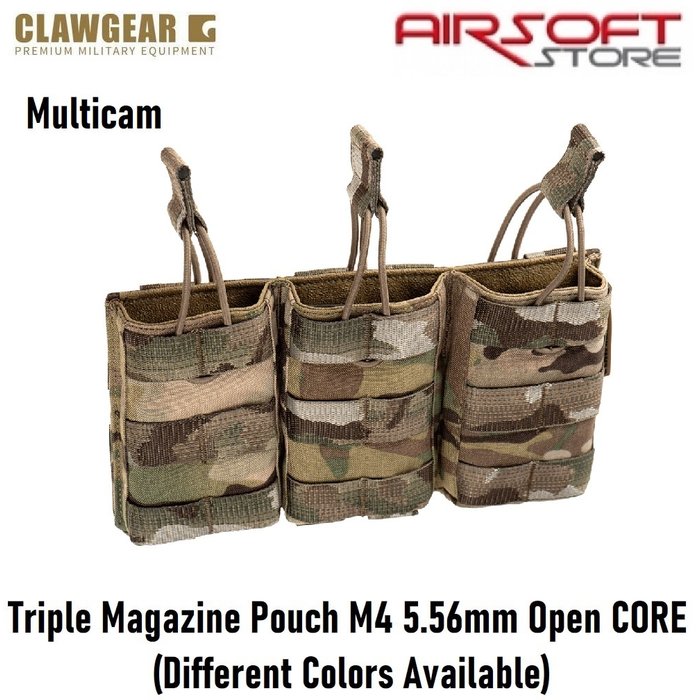 CLAWGEAR Triple Magazine Pouch M4 5.56mm Open CORE
