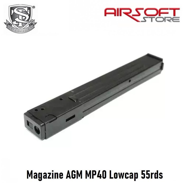 S&T Magazine AGM MP40 Lowcap 55rds