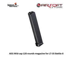 Lancer Tactical AEG Mid-cap 120 rounds magazine for LT-35 Battle-X