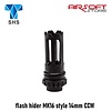 SHS flash hider MK16 style 14mm CCW