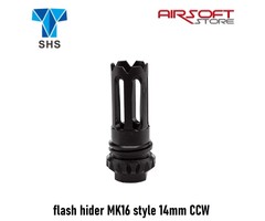 SHS flash hider MK16 style 14mm CCW