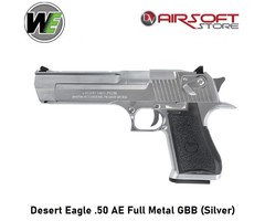 WE (Wei Tech) Desert Eagle .50 AE Full Metal GBB (Silver)