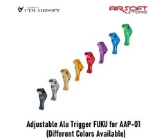 CTM Airsoft Adjustable Alu Trigger FUKU for AAP-01