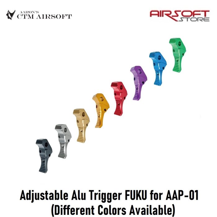 CTM Airsoft Adjustable Alu Trigger FUKU for AAP-01