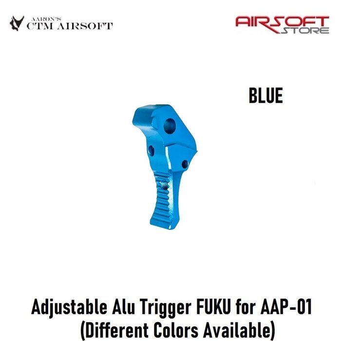 CTM Airsoft Adjustable Alu Trigger FUKU for AAP-01