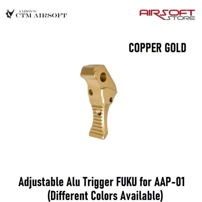 CTM Airsoft Adjustable Alu Trigger FUKU for AAP-01